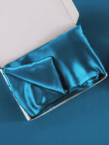 [Teal] SilkSilky-UK 19Momme Pure Silk Pillowcase 005