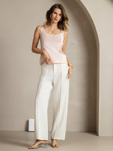 [Pink] SilkSilky-UK Sleeveless Camisole 005