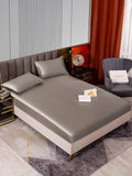 SilkSilky UK 22Momme Pure Silk Bedding Set Gray 002