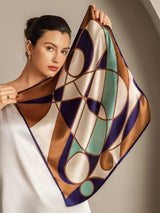 [P104] SilkSilky-UK Pure Silk Scarf 004,