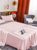 SilkSilky UK 19Momme Pure Silk Bedding Set Pink 004