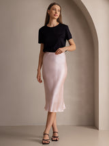[Light Pink] SilkSilky-UK Skirt 007