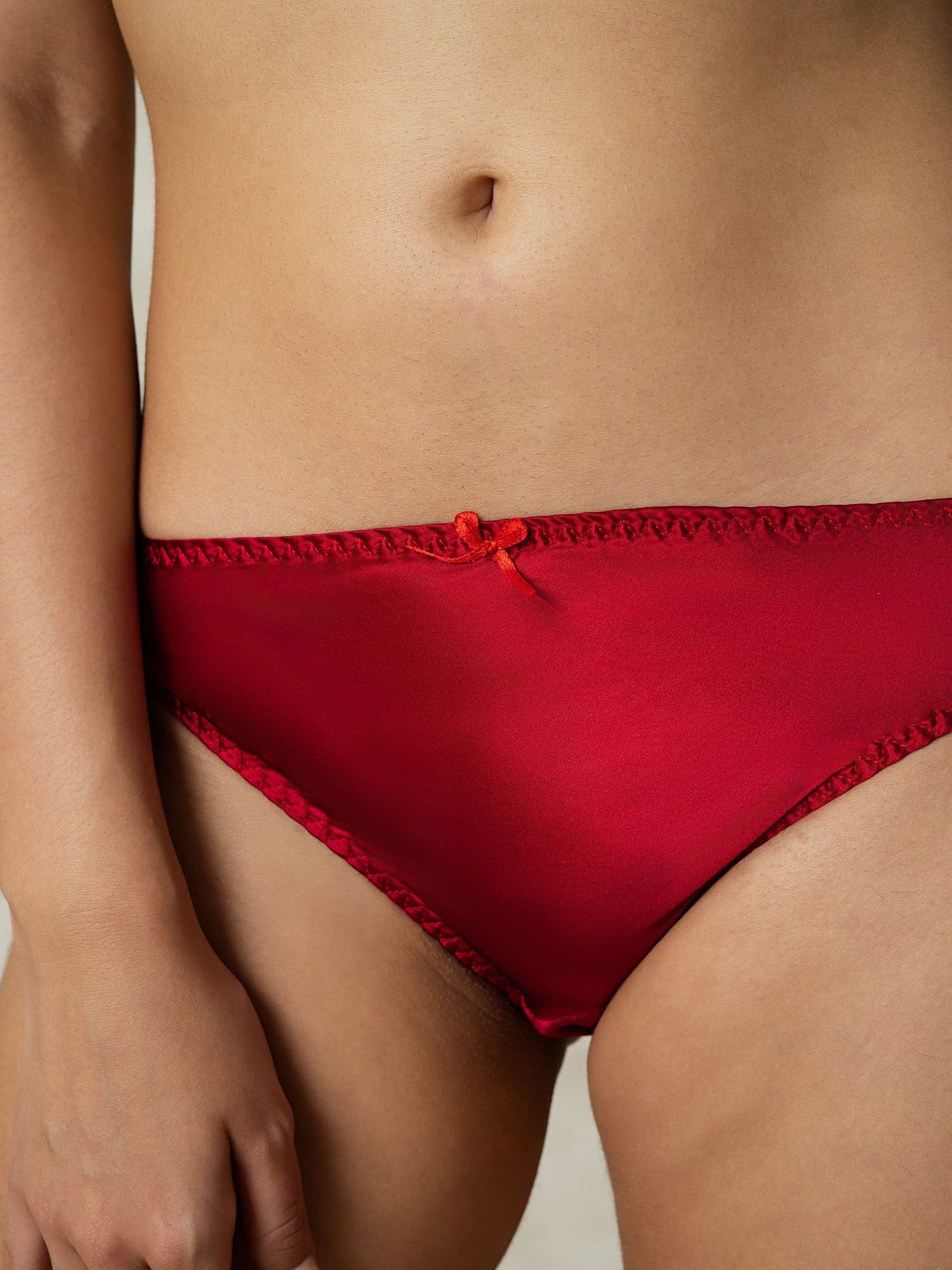 [Wine] SilkSilky-UK Pure Silk Panty 005