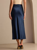 [Dark Blue] SilkSilky-UK Skirt 002