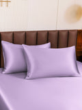 SilkSilky-UK 19Momme Pure Silk Pillowcase Lavender 003