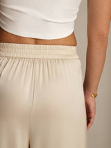 [Beige] SilkSilky-UK Women's Pants 005