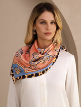 [Pink Cat] SilkSilky-UK Scarf 004