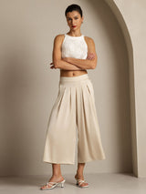 [Beige] SilkSilky-UK Women's Pants 008
