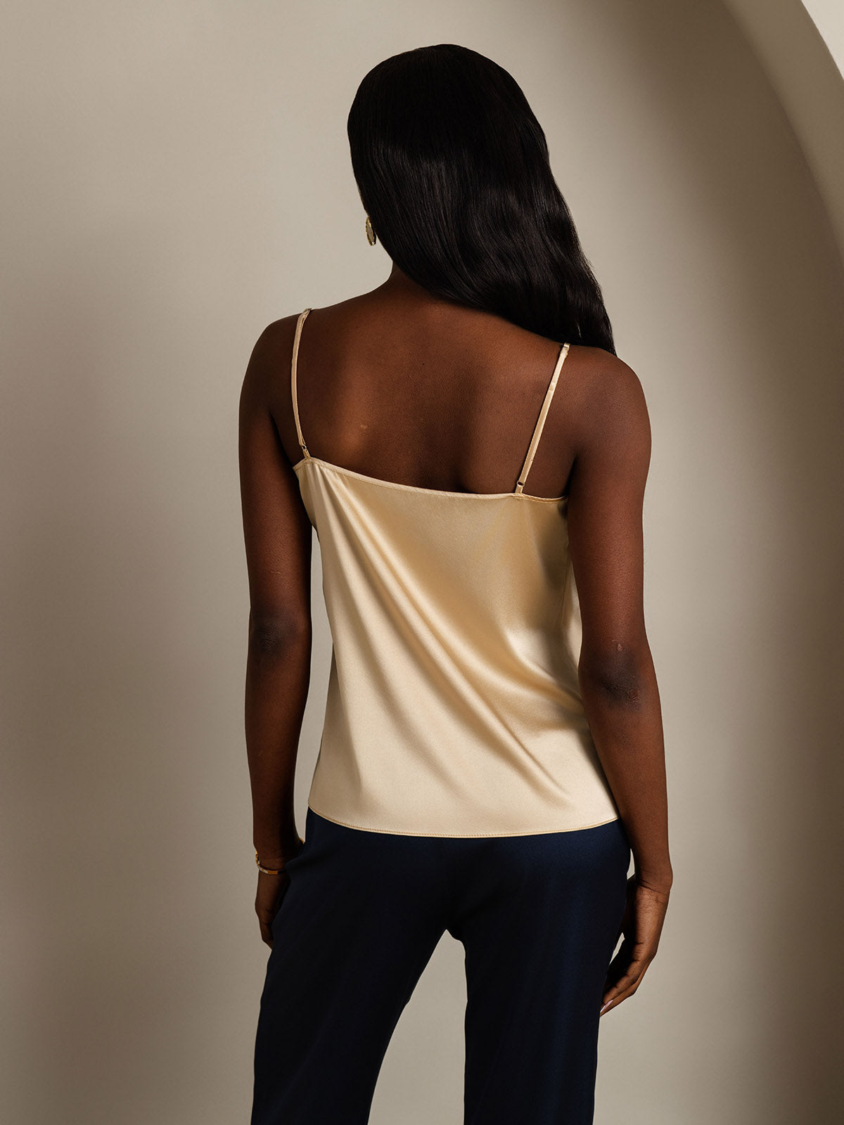 [Champagne] SilkSilky-UK 19Momme Silk Camisoles 002