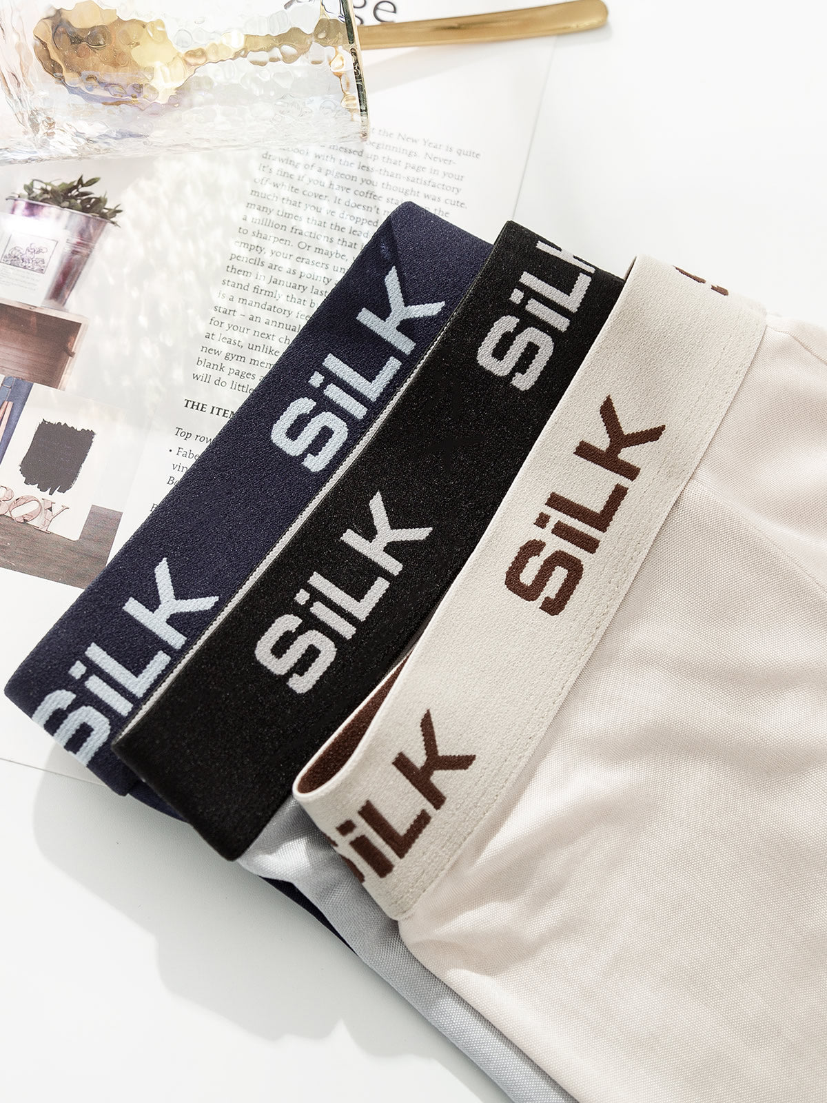 [Multi] SilkSilky-UK Pure Silk Mens Underwear 004