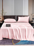 SilkSilky UK 22Momme Pure Silk Bedding Set Pink 001