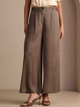 [Coffee] SilkSilky-UK Womens Pants 003