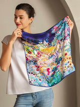[P093] SilkSilky-UK Pure Silk Scarf 002