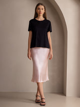 [Light Pink] SilkSilky-UK Skirt 003