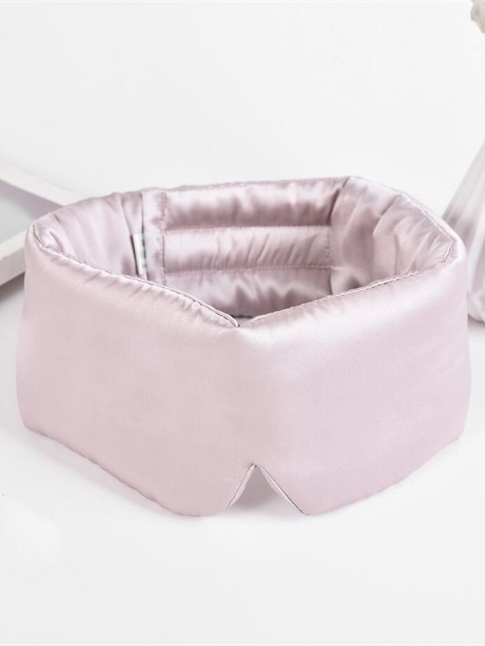 [Light Pink] SilkSilky-UK 19Momme Pure Silk Eye Mask 006