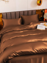 [Coffee] SilkSilky-UK 19Momme Bed Linen Set 004