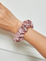 [Pale Mauve] SilkSilky-UK Scrunchie 001