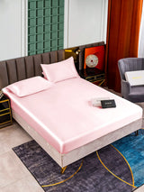 [Pink] SilkSilky-UK 25Momme Bed Linen Set 001