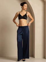 [DarkBlue] SilkSilky-UK 19Momme Silk Womens Pants 008