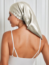 [Beige] SilkSilky-UK Sleep Cap 001