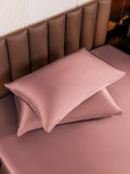 SilkSilky UK 30Momme Pure Silk Pillowcase PaleMauve 004