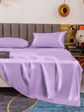 SilkSilky UK 19Momme Pure Silk Bedding Set Lavender 005