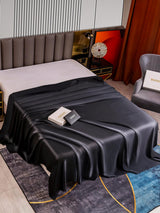 [Black] SilkSilky-UK 22Momme Sheet 002