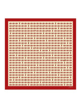 [Beige Cherry] SilkSilky-UK Scarf 001