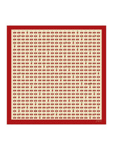 [Beige Cherry] SilkSilky-UK Scarf 001