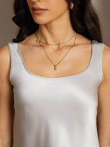 [Silver] SilkSilky-UK Sleeveless Camisole 004