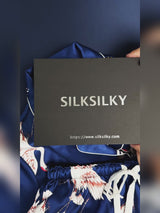 SilkSilky-UK Short Sleeve Lapel Collar Women's Pyjamas video 001