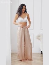 SilkSilky-UK Pure Silk Womens Pants video 001