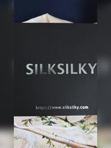 SilkSilky-UK Long Sleeve Lapel Collar Women's Pyjamas video 001