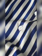 SilkSilky-UK Long Sleeve Lapel Collar Women's Shirt video 001