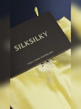 SilkSilky-UK Spaghetti Strap V Neck Nightdress video 001