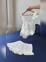 SilkSilky-UK Sleeveless Square Neck Camisole Set video 001