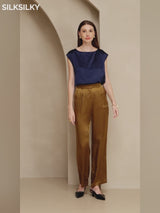 SilkSilky-UK 19Momme Silk Womens Pants-video-001