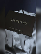SilkSilky-UK Long Sleeve Women's Dressing Gown video 001