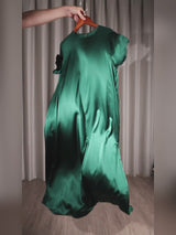 SilkSilky-UK Short Sleeve Crew Neck Dress video 001