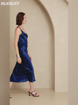 SilkSilky-UK Sleeveless Scoop Neck Dress video 001