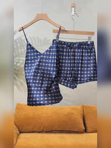 SilkSilky-UK Spaghetti Strap V Neck Camisole Set video 001