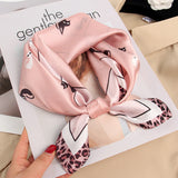 SilkSilky UK Pure Silk Scarf Pink 003