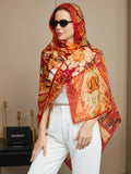 SilkSilky UK Pure Silk Scarf Multi 006