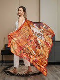 SilkSilky UK Pure Silk Scarf Multi 002