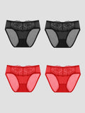 SilkSilky UK Silk Knitted Panty Red 012