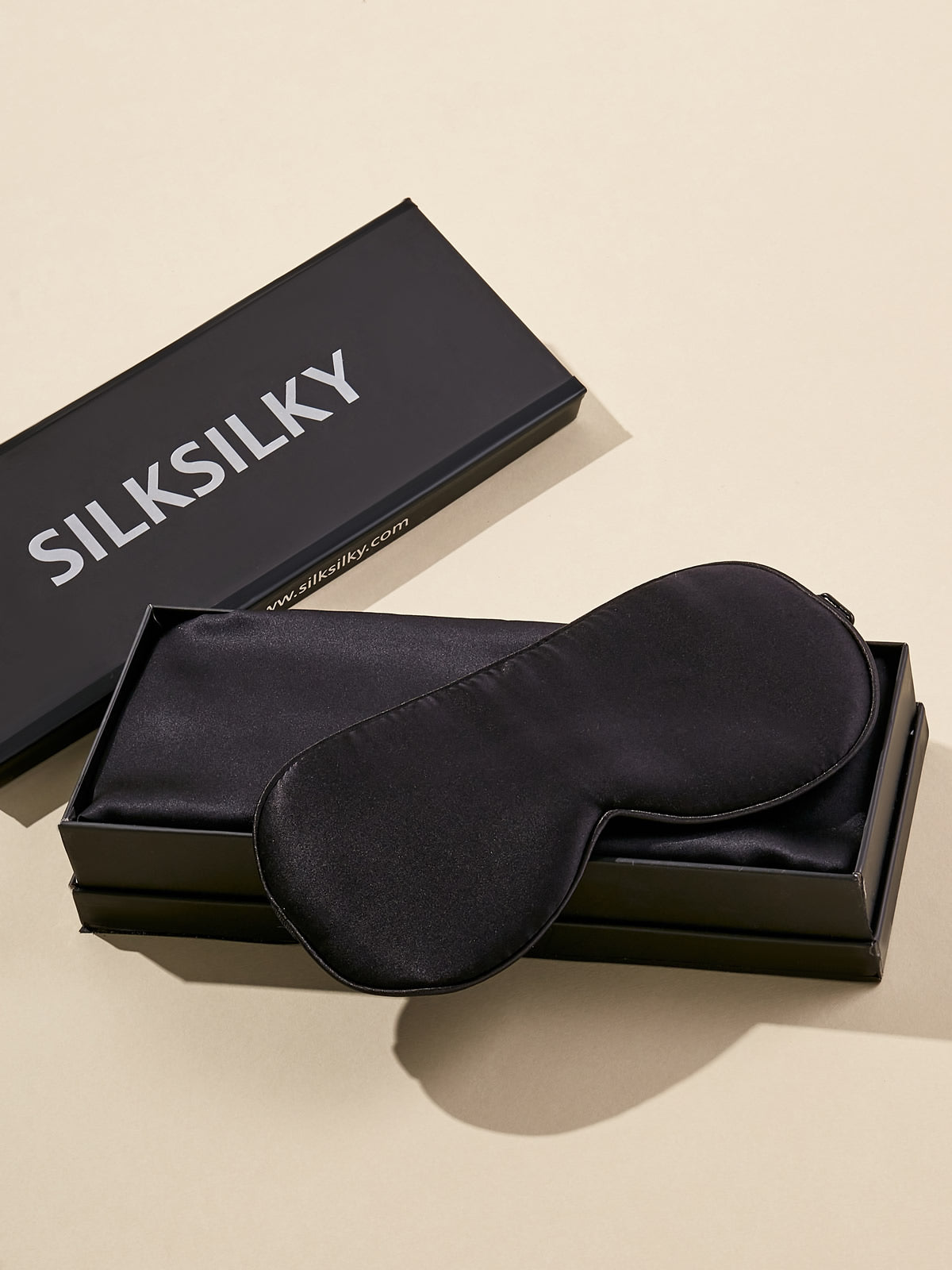 [Black] SilkSilky-UK 19Momme Pure Silk Pillowcase Set 001