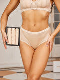 SilkSilky UK Silk Knitted Panty Beige 002