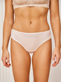 SilkSilky UK Silk Knitted Panty Pink 001