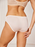 SilkSilky UK Silk Knitted Panty Pink 002