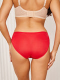 SilkSilky UK Silk Knitted Panty Red 005